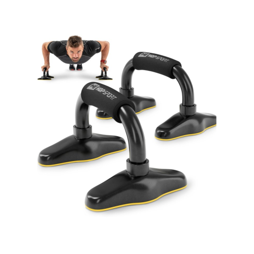 Упоры для отжиманий  Hop-Sport HS-M020PU black/yellow - фото №8